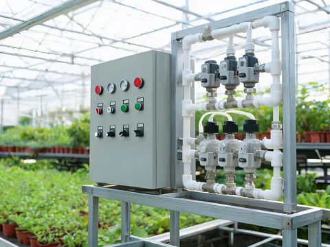 Irrigation control cabinet